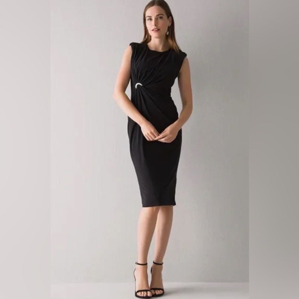 Elegant Black Sleeveless Dress